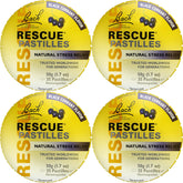 RESCUE Pastilles in black currant flavor for quick on-the-go stress relief.