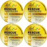 RESCUE pastilles orange elderflower pack promotes on-the-go calm