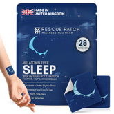Rescue Patch sleep patches overnight for a refreshed morning experience.