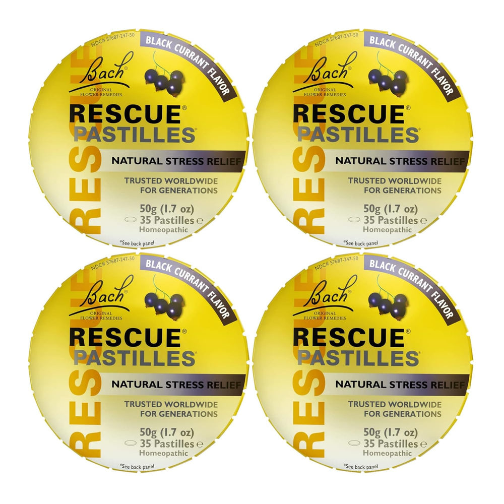 RESCUE Rescue Remedy pastilles packaging view for easy on-the-go relief