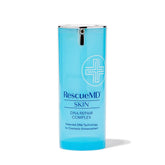 RescueMD DNA Repair Complex bottle pour demonstrates easy daily skincare routine.
