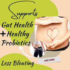 Research Labs detox capsules close-up illustrate probiotic benefits for digestion and energy.