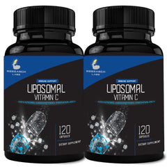 Research Labs LipoQuil-C bottle and capsules for immune support.