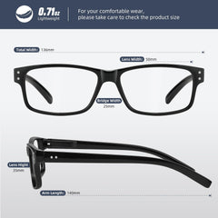 Resjok lentes de lectura definición alta para textos nítidos