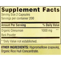 ResMask Cinnamon capsules close-up showing easy daily metabolism support