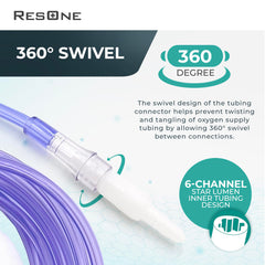 Crush-resistant tubing from ResOne reduces tricky kinks during use