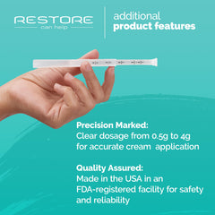 Restore Can Help compatible with Estrace, Premarin, Preseed for versatile use.