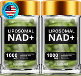 Resurrected Health liposomal NAD+ bottle close-up for daily energy support.