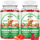 ReviNutra Magnesium Complex Gummies bottle front for calm support.