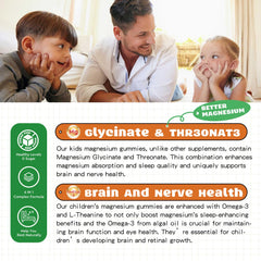 Ingredients panel featuring magnesium glycinate with D3 and B6.