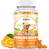 ReviNutra Magnesium Complex Gummies bottle with orange flavor for daily calm support.