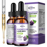 ReviNutra magnesium drops 2-pack bottle for convenient daily magnesium support.