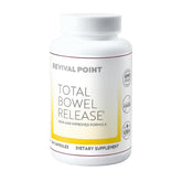 Revival Point Total Bowel Release bottle ready for daily use to relieve bloating