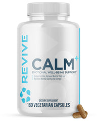 Revive MD Calm bottle showing mood support for daily wellness.