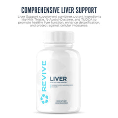 Revive MD capsules pack shows 30 servings for convenient daily dosing.