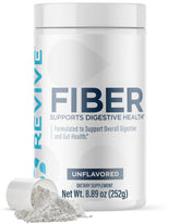 Revive MD Fiber bottle with unflavored powder for daily digestive support