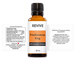 REVIVEEO Frankincense King in diffuser scene evokes tranquil spaces