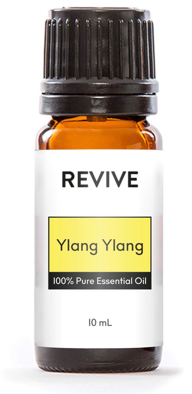 REVIVEEO Ylang Ylang aceite esencial en botella, aroma floral para difusor