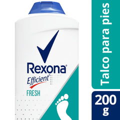 Rexona foot powder zinc oxide, anti-odor formula kept feet dry.