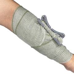 Rhino Rescue 6in Israeli-style emergency bandage non-adherent pad for comfortable care.