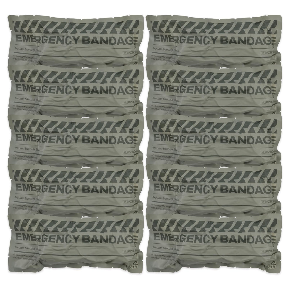 RHINO RESCUE 6inch emergency bandage packaging for easy carry and quick access
