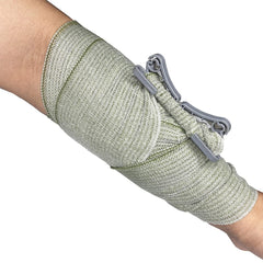 RHINO RESCUE bandage secure closure shown for stable compression