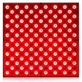 Rhmip LED red light panel front view with 660nm and 850nm for skin vitality