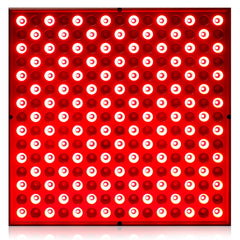 Rhmip LED red light panel front view with 660nm and 850nm for skin vitality