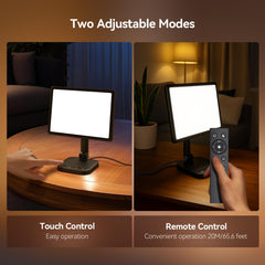 RICIAL Sun Lamp remote control enables effortless adjustment