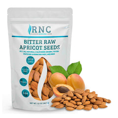 Richardson Nutritional Center apricot seeds bag front – convenient, nutrient-dense choice.