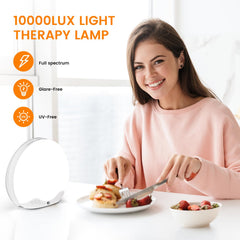 RICIAL dual alarm and snooze function helps families stay on schedule.