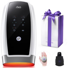 RIKE Hand Massager with full-wrap design eases hand tension.