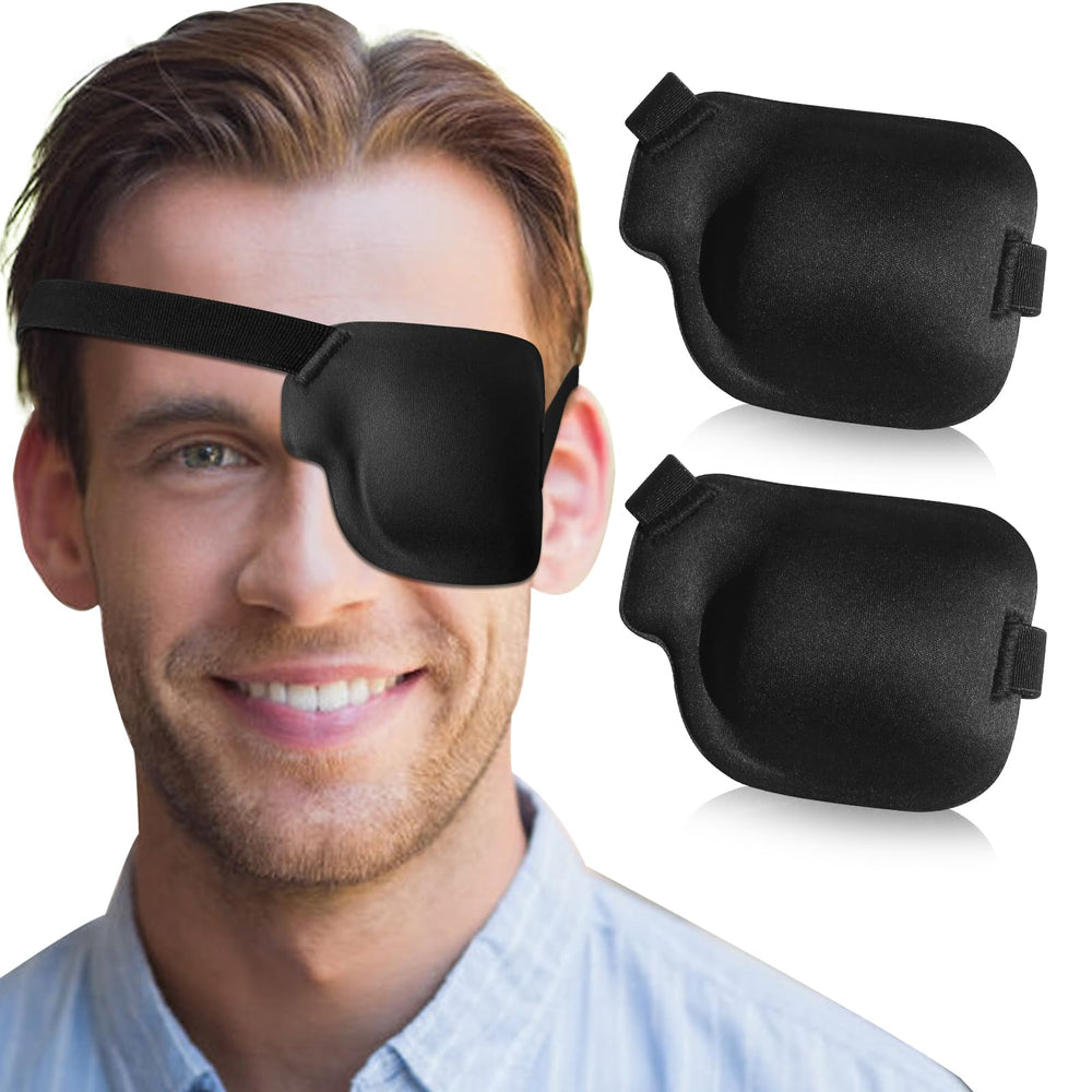 RIKEYO 3D eye patches provide comfortable pressure-free wear for sensitive eyes.