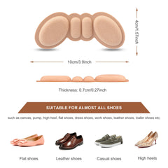 Riootlnm heel pad foam material enhances comfort and breathability for all-day wear.