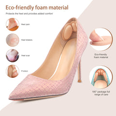 Riootlnm soft foam material provides cushioned protection against heel pain.
