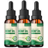 RiRywony Health hemp oil 3-pack bottle front for convenient daily wellness.