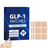 RITPDWP GLP-1 patch on skin for up to 8 hours of wear.