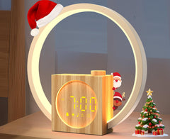 Rohent Sunrise Alarm Clock display close-up showing gentle wake lighting