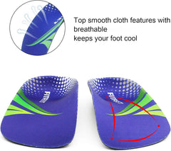 RooRuns FitFeet breathable top layer keeps feet cool and dry during activity