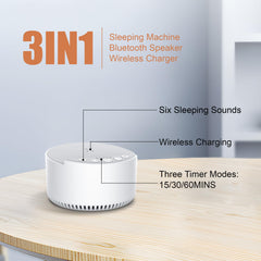 RORENSE device showcasing sea waves and crackling fire for calm ambience