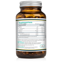 Rosita cod liver oil softgels bottle image; convenient packaging for your Nordic omega-3 routine.