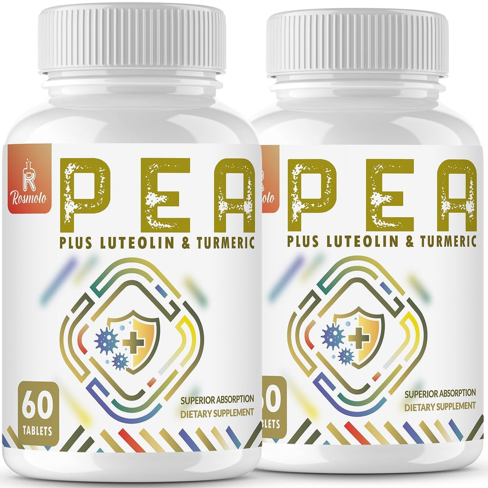 Rosmolo 1500mg PEA tablets bottle for daily comfort support