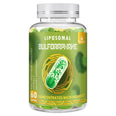 Rosmolo 800mg liposomal sulforaphane softgel bottle highlighting high-absorption formula.