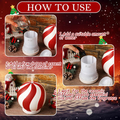 Rossesay diffuser with color-changing lights enhancing mood