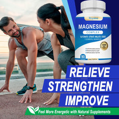 Royalee Magnesium Complex seven-form label highlighting multiple forms.