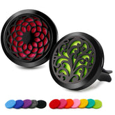 RoyAroma sunflower 30mm car diffuser clip for in-car aromatherapy on the go