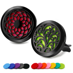 RoyAroma sunflower 30mm car diffuser clip for in-car aromatherapy on the go