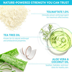 Witch hazel in Roycederm soap soothes irritation during cleansing.