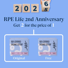 RPE Life organic cotton top sheet close-up showing gentle surface