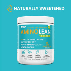 RSP NUTRITION AminoLean energy scoop for convenient anytime performance